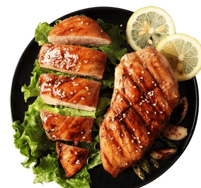 鲨鱼菲特健身即食鸡胸肉8片装