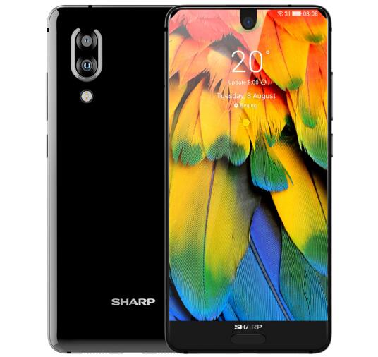 夏普全面屏手机4gb64gb晶耀黑