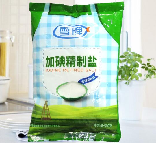 雪牌 加碘精制盐 500g